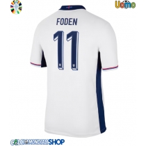 Maglie da calcio Inghilterra Phil Foden #11 Prima Maglia Europei 2024 Manica Corta